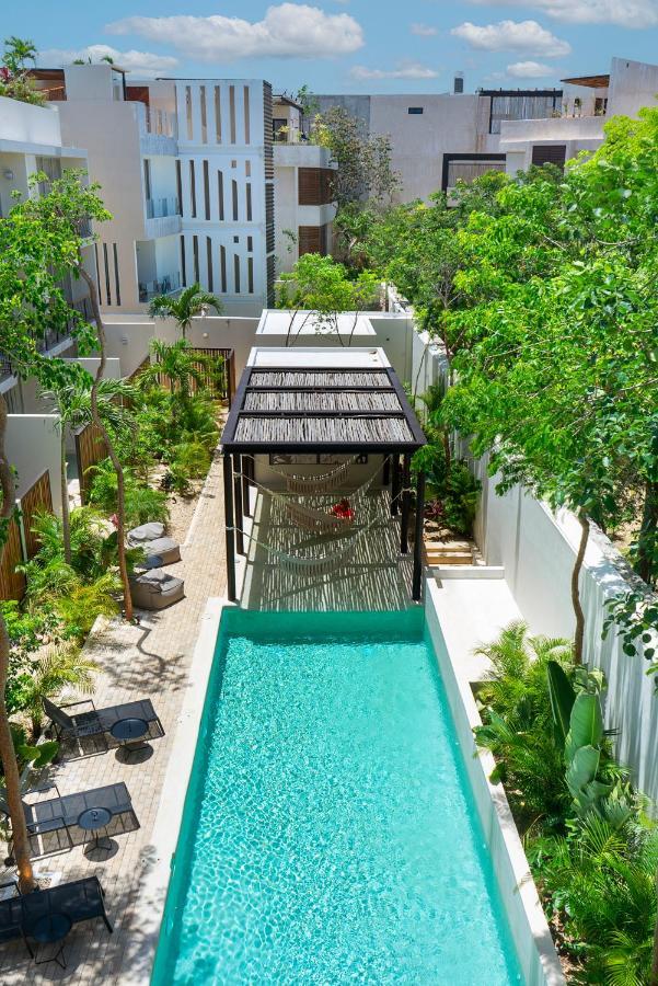 Private Pool And Roof Top For 3 In La Veleta Tulum Extérieur photo
