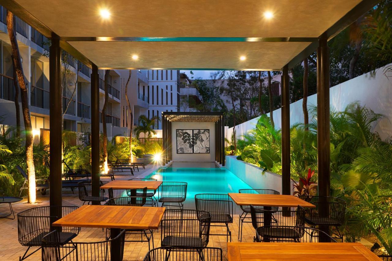Private Pool And Roof Top For 3 In La Veleta Tulum Extérieur photo