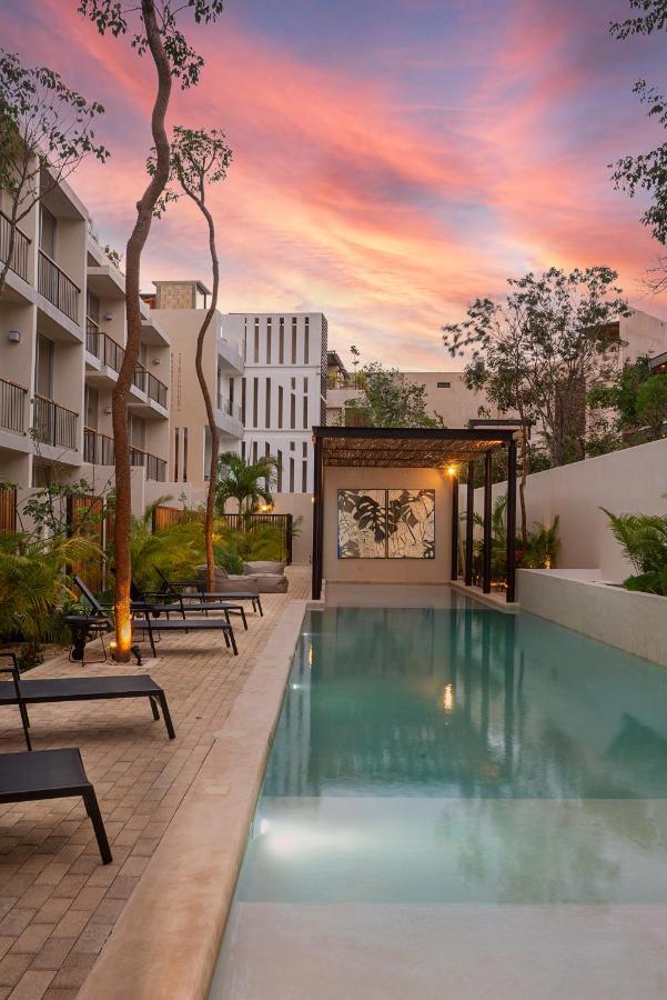 Private Pool And Roof Top For 3 In La Veleta Tulum Extérieur photo